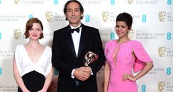 Alexandre Desplat, Nimrat Kaur and Holliday Graing