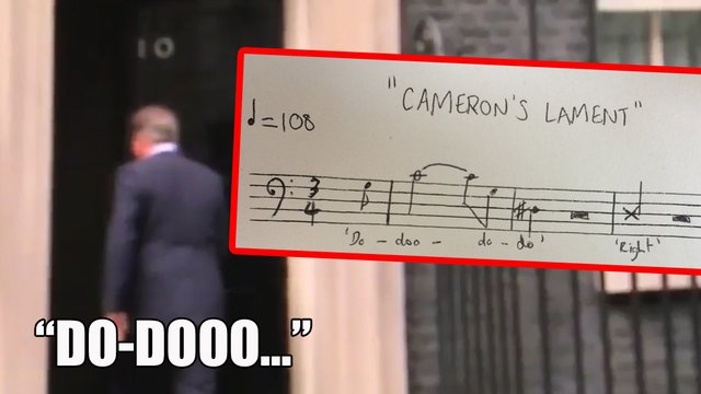 david cameron humming musical analysis