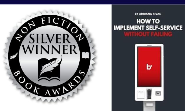 Book Award Winner: How to Implement Self-Service Without Failing: A Practical Guide for Retailers and Decision-Makers by Adriana Rivas