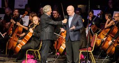 John Suchet and Nigel Hess 
