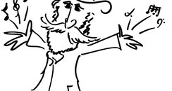 Rolando Villazón Verdi Drawing