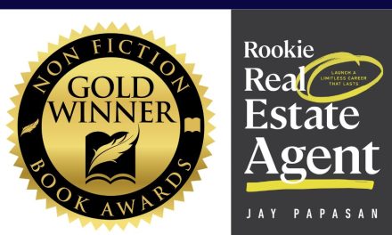 Book Award Winner: Rookie Real Estate Agent: Launch a Limitless Career That Lasts by Jay Papasan
