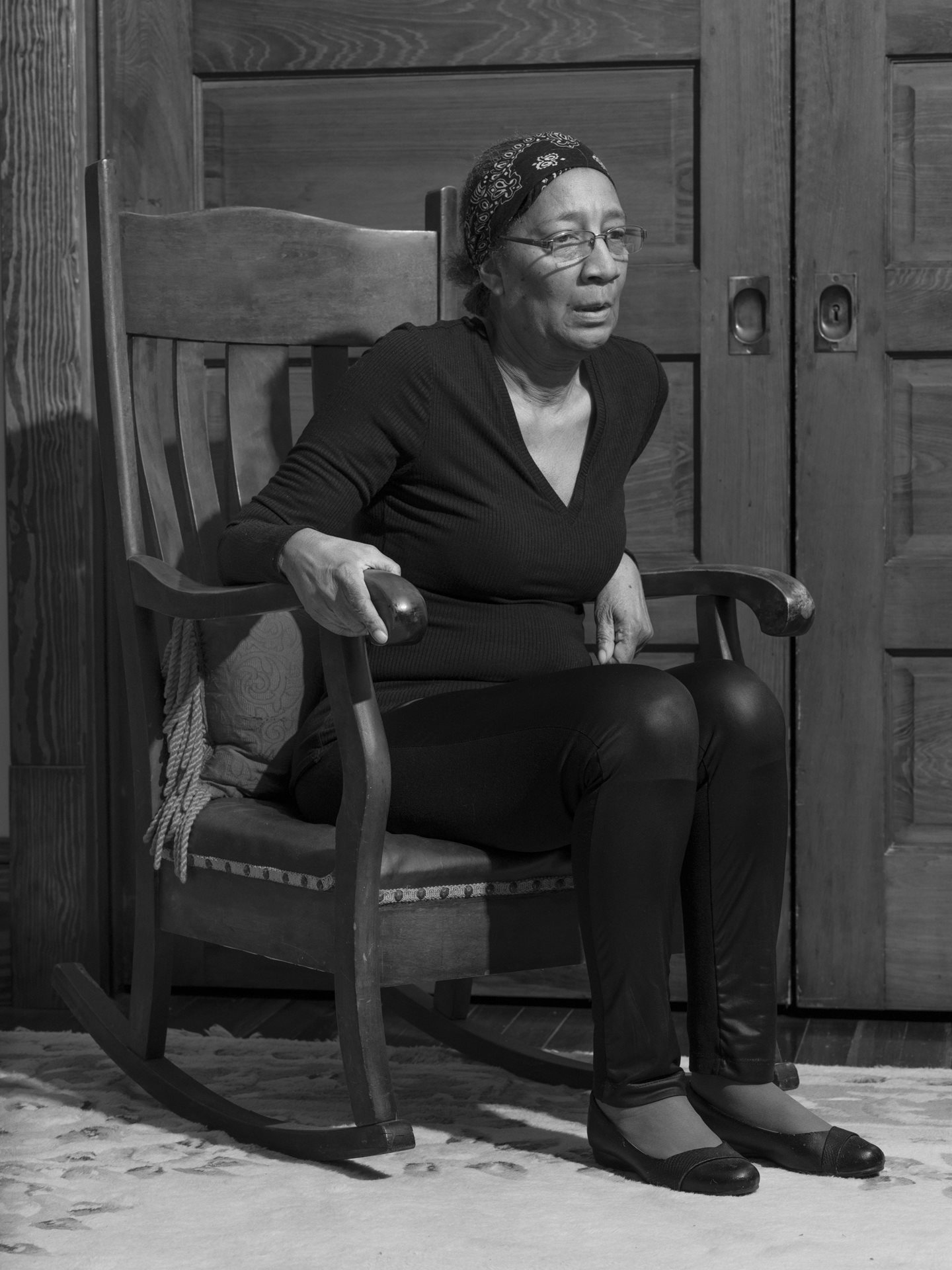 On Election Day 2024, Constance Wynn sits in the front parlor of her home built by her great-great-grandfather, in Luzerne County, Pennsylvania, United States. Her ancestors escaped slavery by fleeing to Pennsylvania, the first state to become a haven for enslaved people after passing the first gradual abolition law.&nbsp;